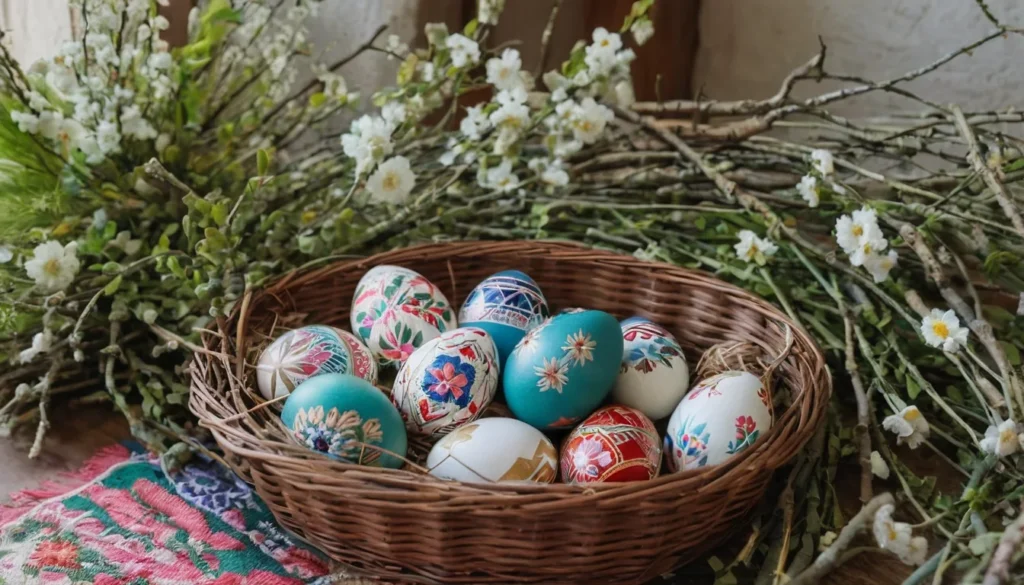 Як прикрасити квартиру до Великодня: прості ідеї Кошик